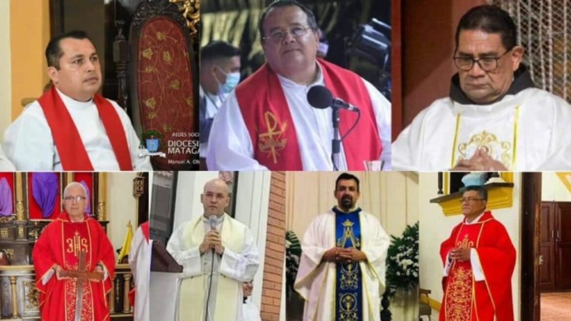 Nicaragua expulsa al Vaticano a siete sacerdotes que mantenía detenidos