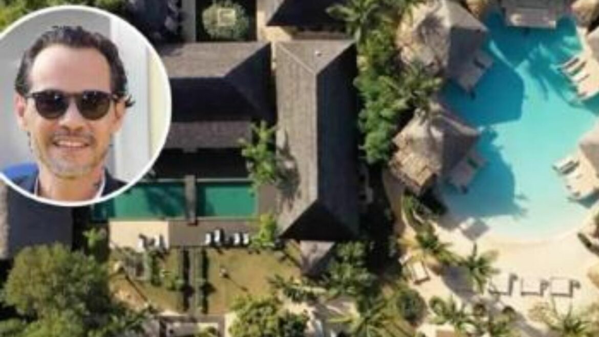 Se incendia casa de Marc Anthony en República Dominicana