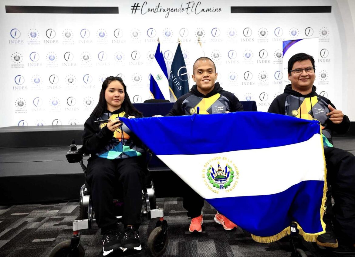 Herbert Aceituno portará pabellón salvadoreño en los Juegos Paralímpicos París