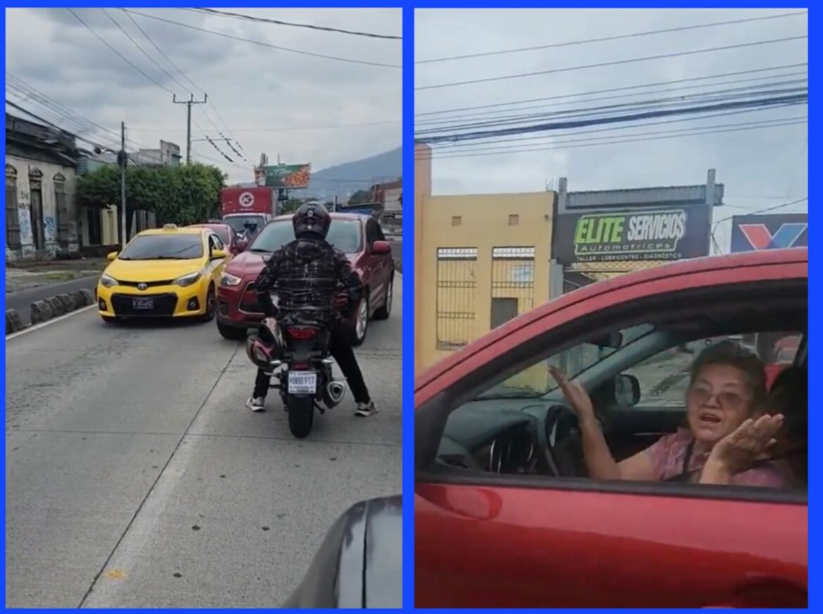 VMT sanciona a conductora que fue captada manejando en sentido contrario en la Alameda Juan Pablo II