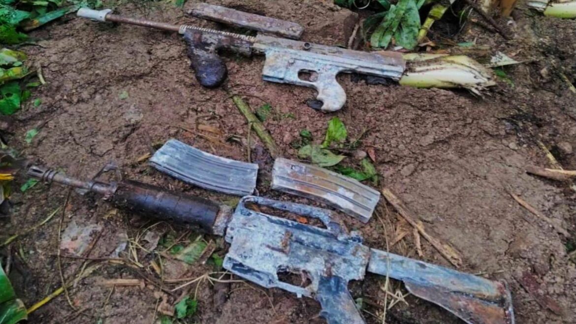 PNC ubica dos armas de fuego en Tonacatepeque, La Libertad