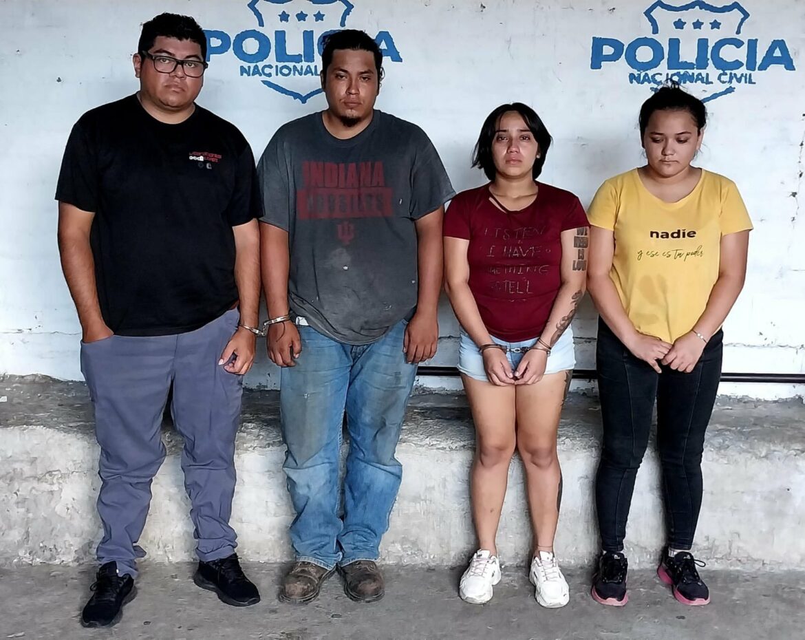 Capturan a los presuntos responsables del asesinato de un hombre en Metapán, Santa Ana