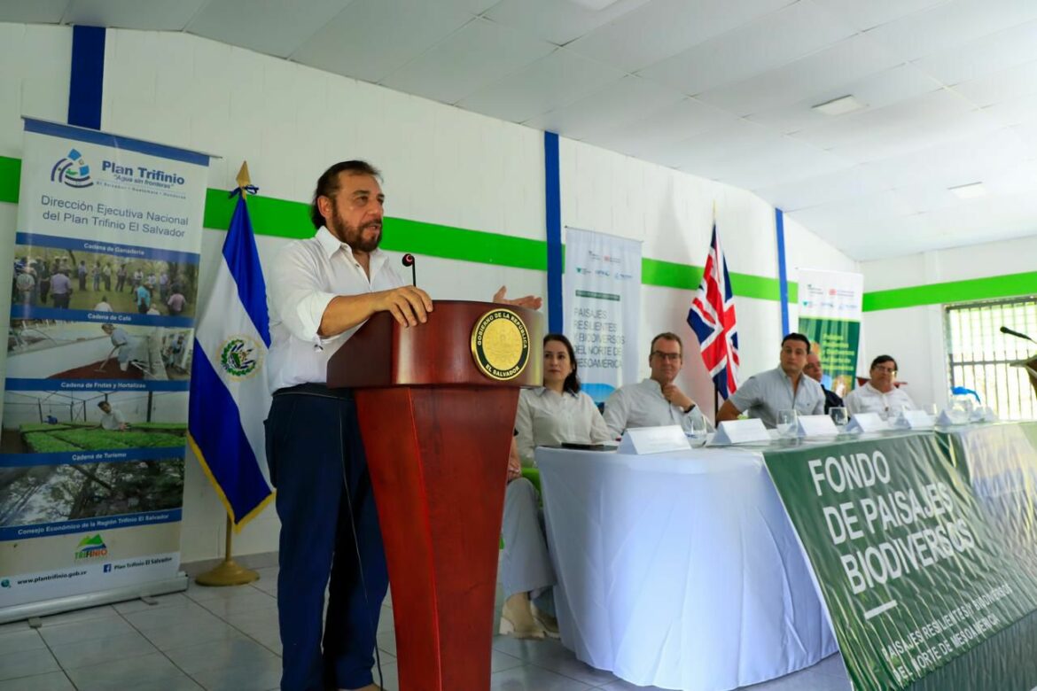 Vicepresidente Ulloa participó en el lanzamiento de iniciativas para la protección medioambiental en la Región Trifinio