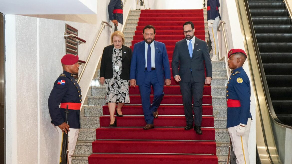 Vicepresidente Ulloa participa en juramentación del presidente de República Dominicana