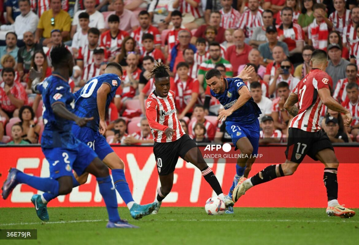 Athletic y Getafe empatan en el partido inaugural de la temporada de La Liga