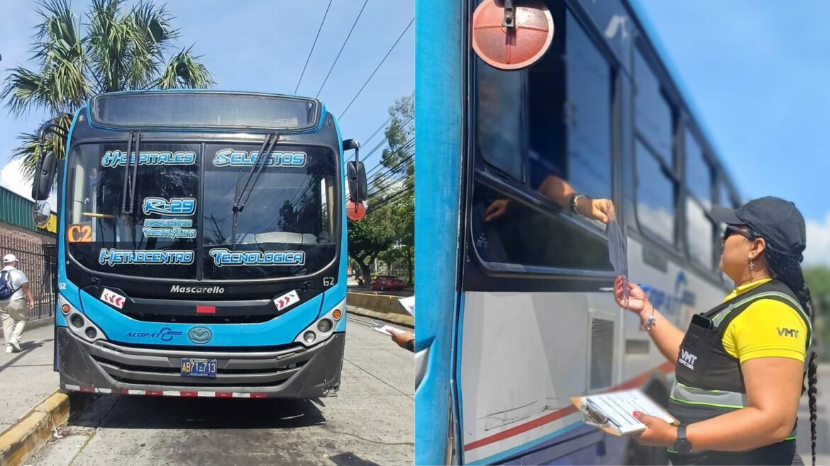 Sancionan a motorista de la ruta 29 con más de $100 por incumplir al menos tres normas de tránsito