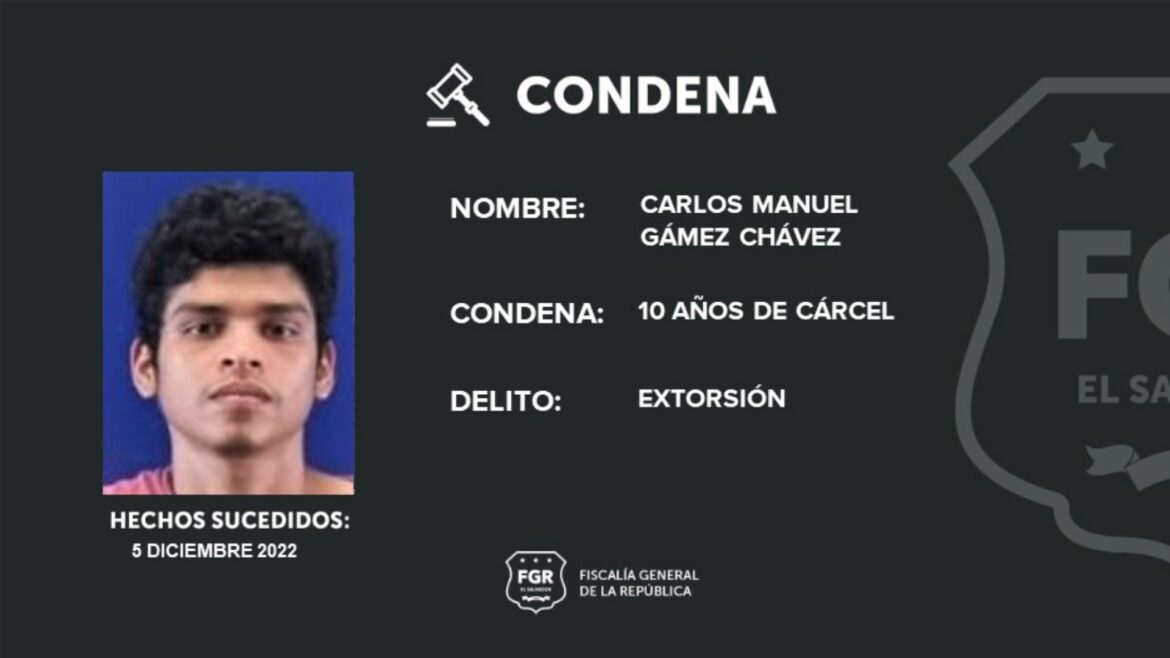 Condenan a 10 años de prisión a sujeto que extorsionaba a comerciante con $100