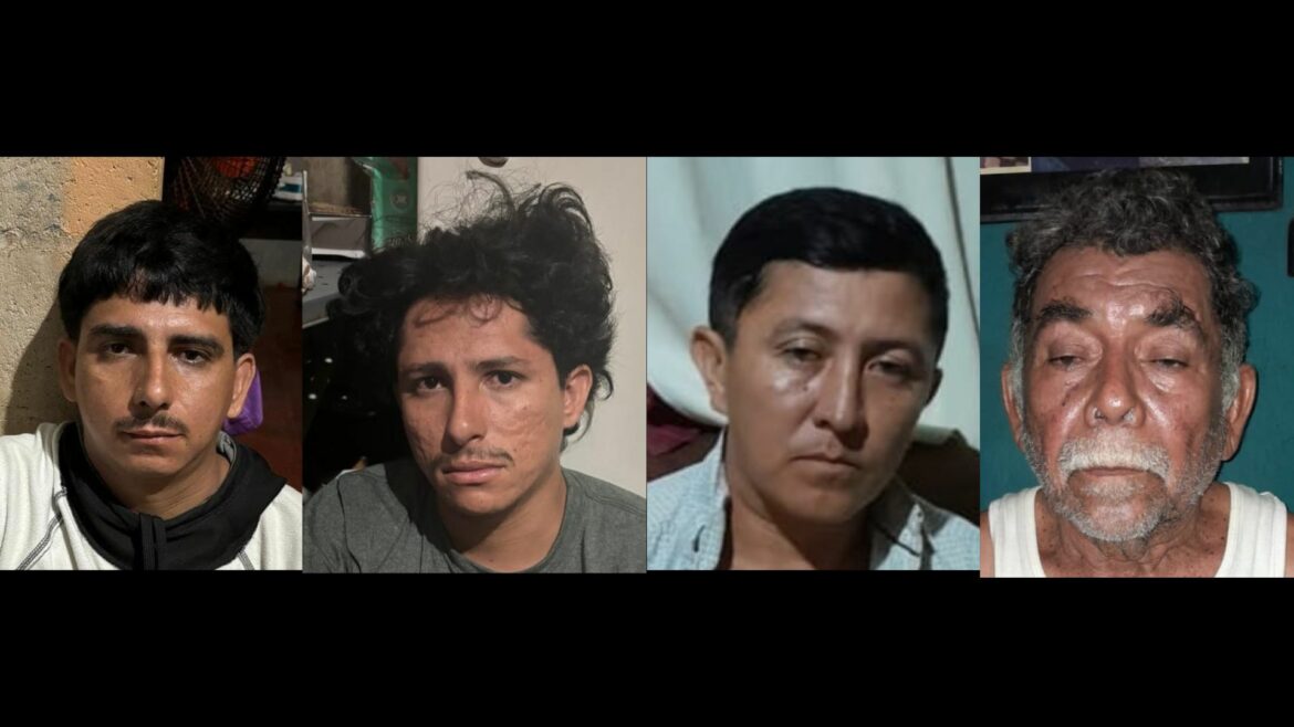 Capturan a cinco personas vinculadas a la venta de drogas en el oriente del país