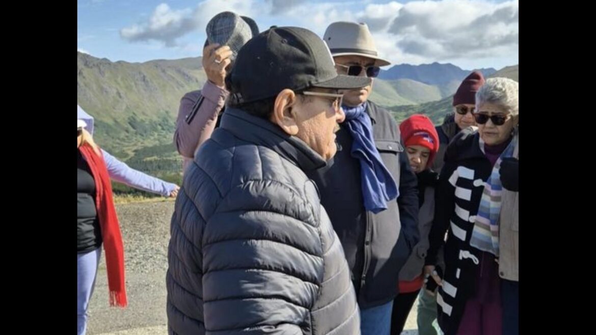 Pastor Mauricio Navas Guzmán visita la frontera de Alaska para orar por las naciones
