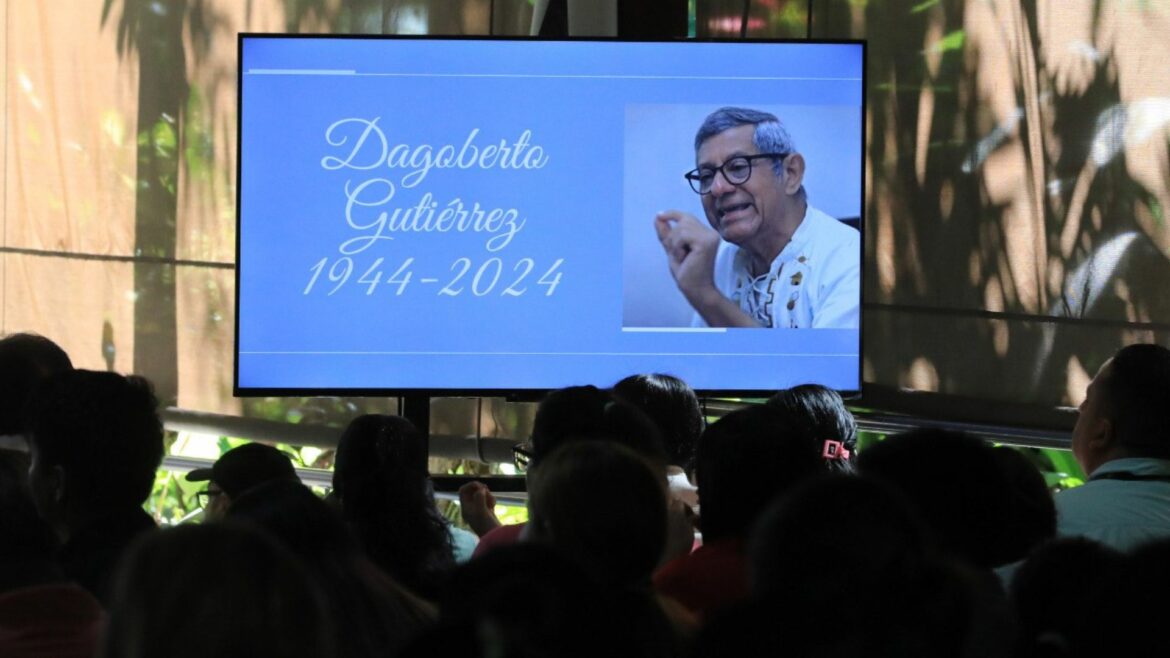 Inauguran cátedra en memoria a Dagoberto Gutiérrez: «Vamos a instaurar jornadas de reflexión sobre el pensamiento social», asegura sociólogo Martínez
