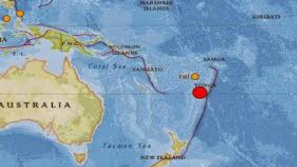 Sismo de magnitud 6,9 sacude a Tonga durante cumbre del Pacífico