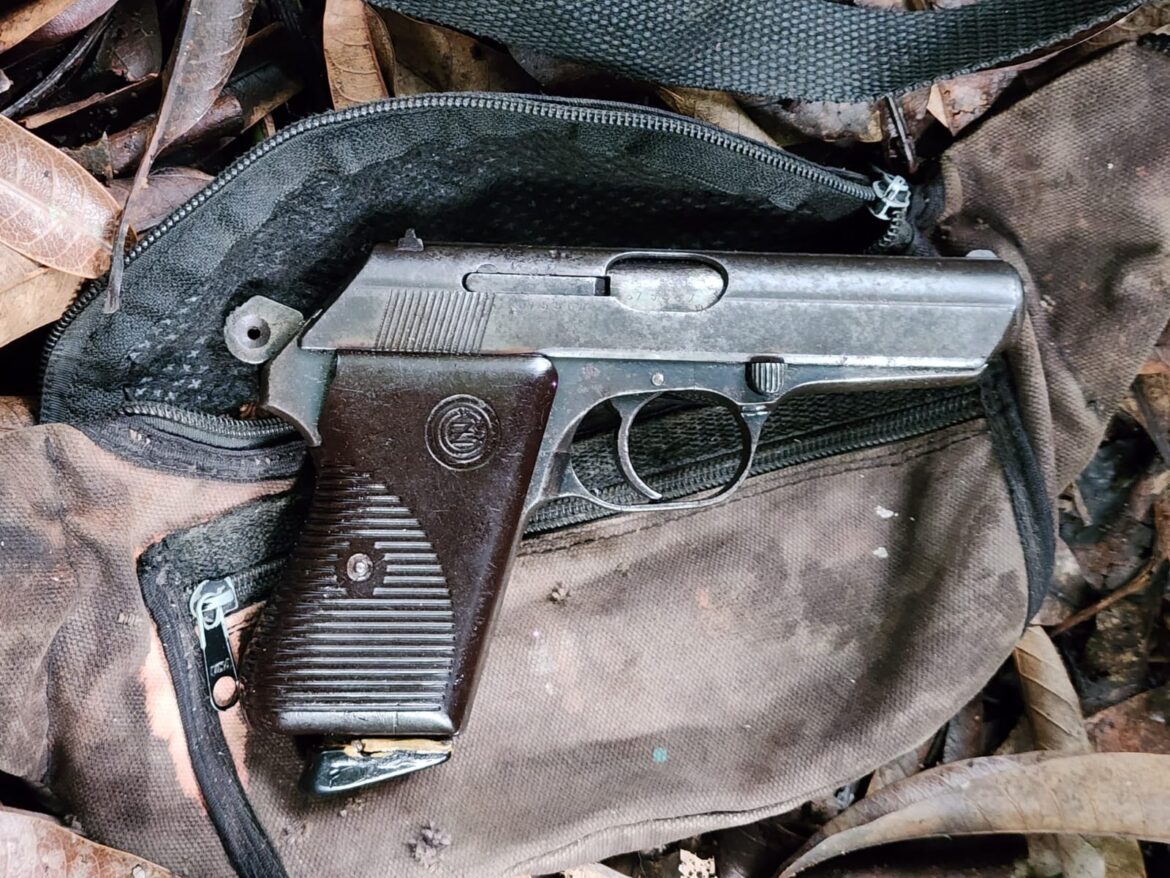 Ubican arma en alrededores de casa abandonada en El Congo
