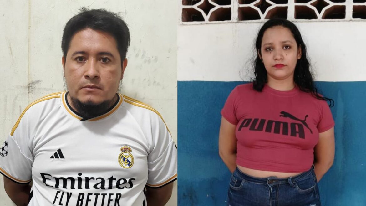 La PNC detuvo a dos sujetos que trasladaban 70 porciones de cocaína y $938.00, en Morazán