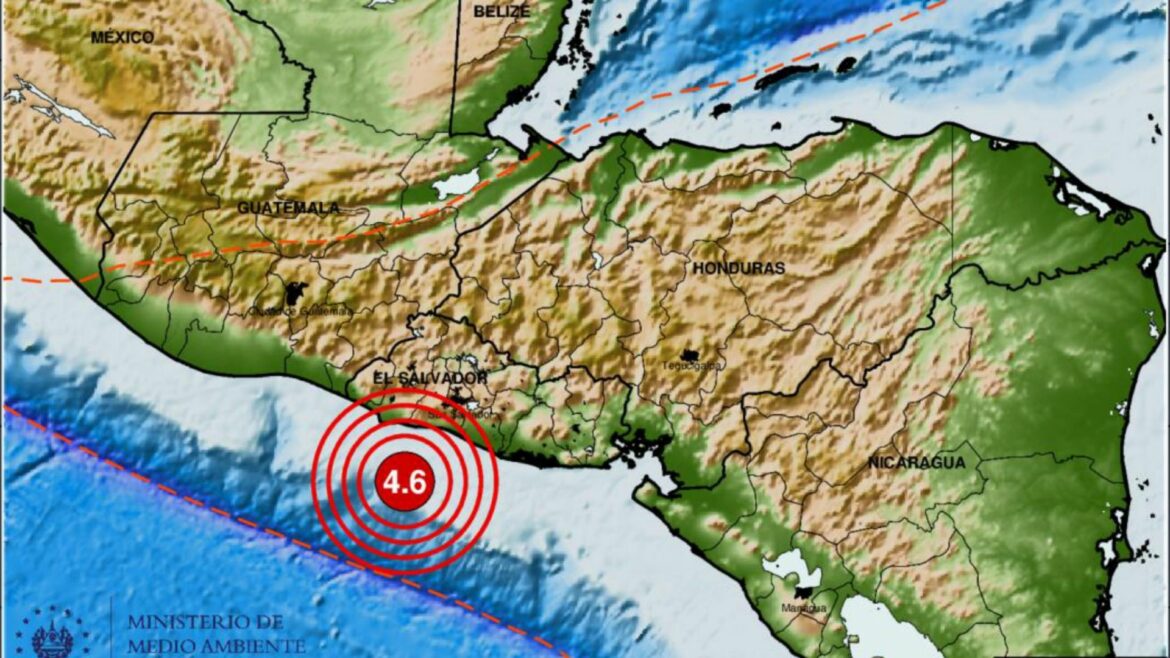 Nuevo sismo de 4.6 se reportó frente a la costa de La Libertad este domingo