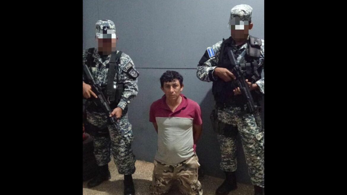 PNC captura a responsable del homicidio de un joven en San Francisco Javier, Usulután