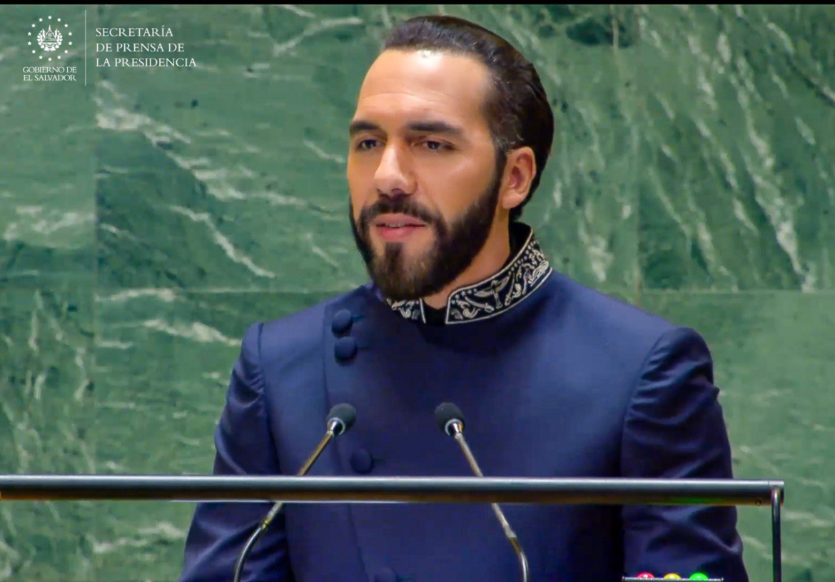 Bukele defiende ante ONU la cruzada antipandillas en El Salvador