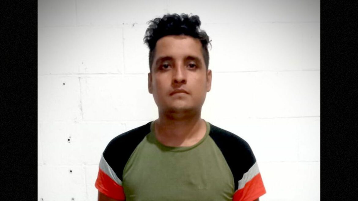 Capturan a sujeto que portaba imágenes alusivas a la MS-13