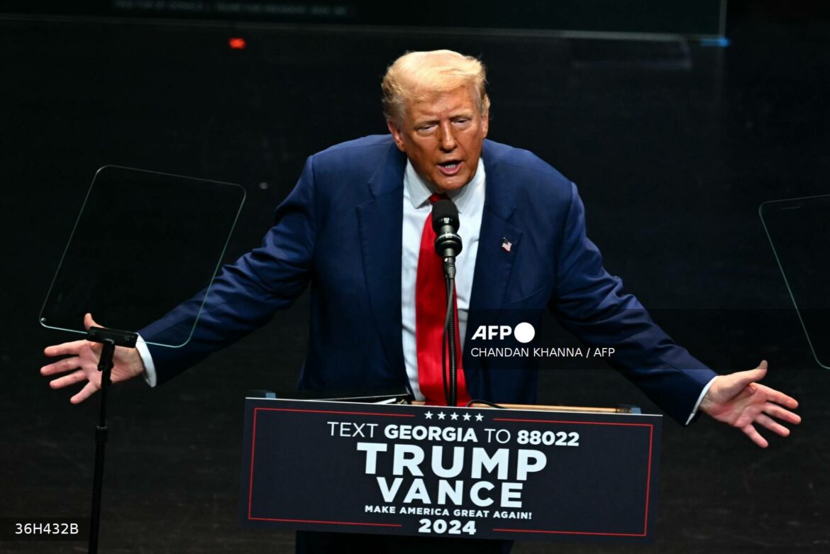 Trump dice que haría «saltar en pedazos» Irán si amenaza a un candidato electoral