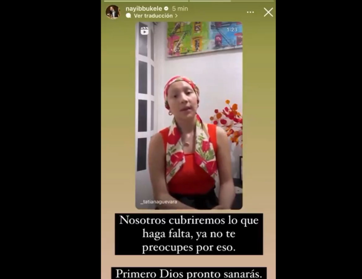 Presidente Bukele cubrirá los gastos de una joven que lucha contra el cáncer y requiere un trasplante