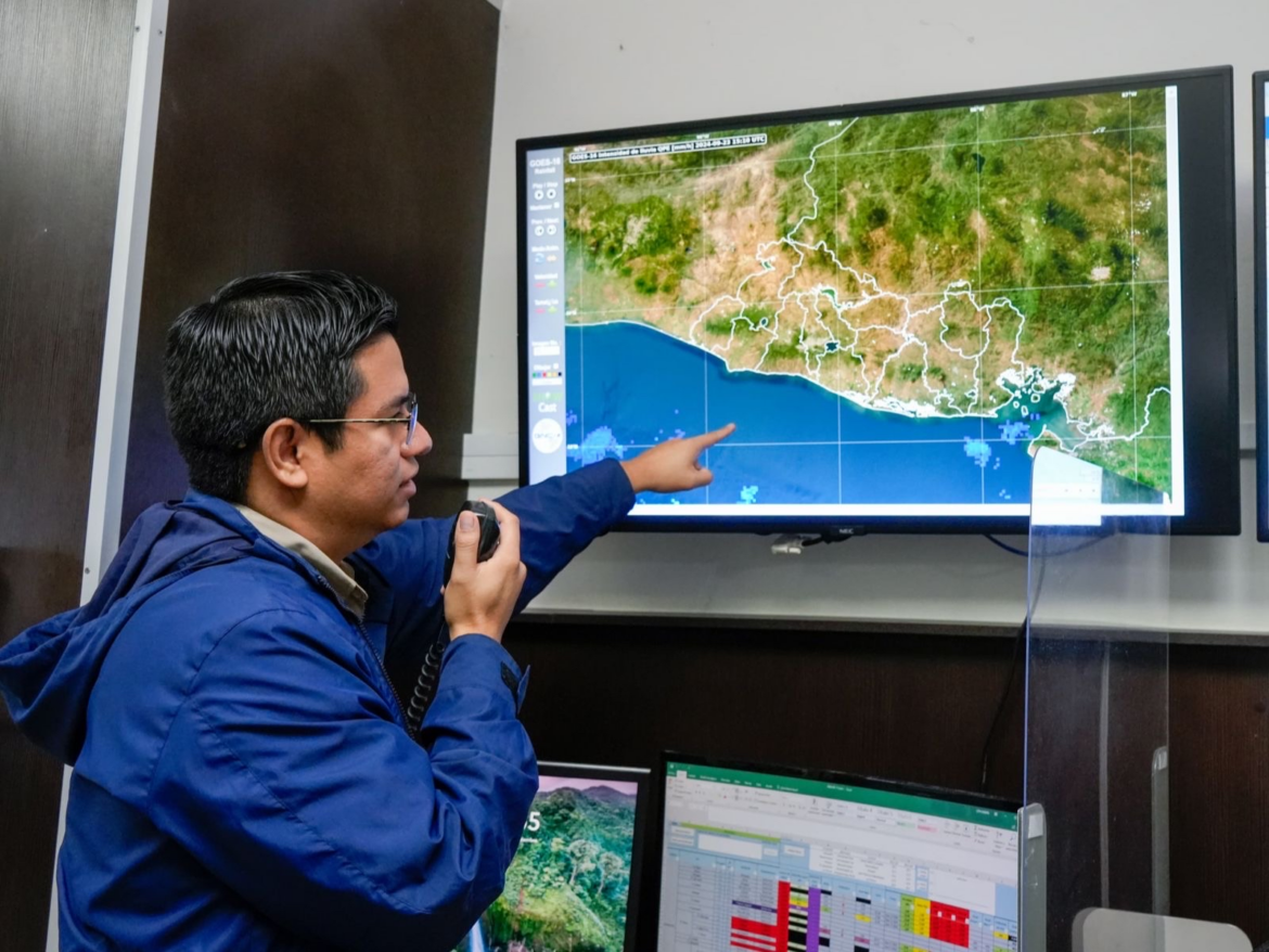 MARN prevé lluvias en territorio salvadoreño, con mayor énfasis en el sector costero