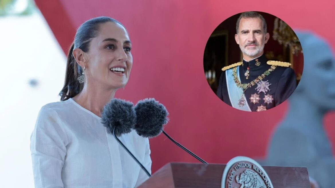 Sheinbaum confirma que no invitó al rey de España a su investidura presidencial