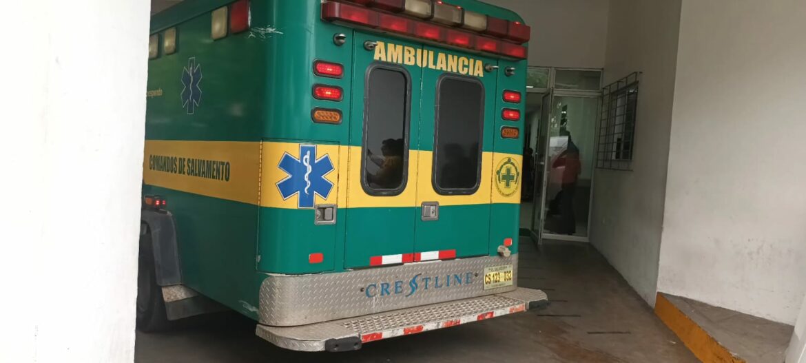 Persona sufre accidente laboral en Ciudad Arce