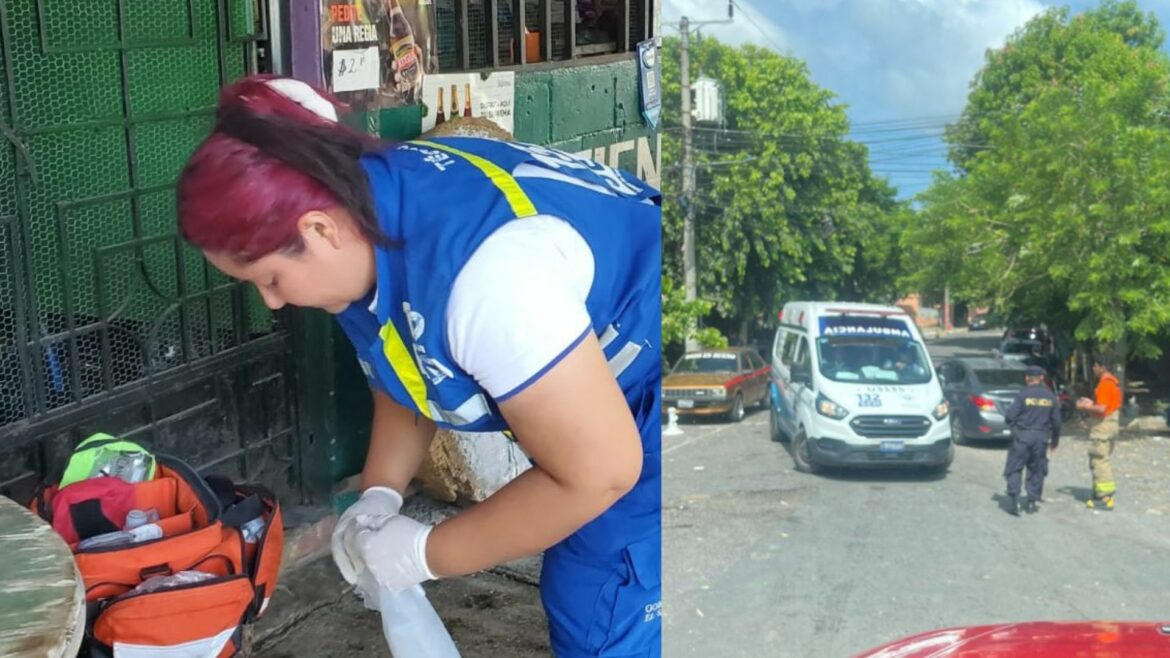 Explosión de tambo de gas dejó cinco personas afectadas, en la colonia Jacaranda, Apopa