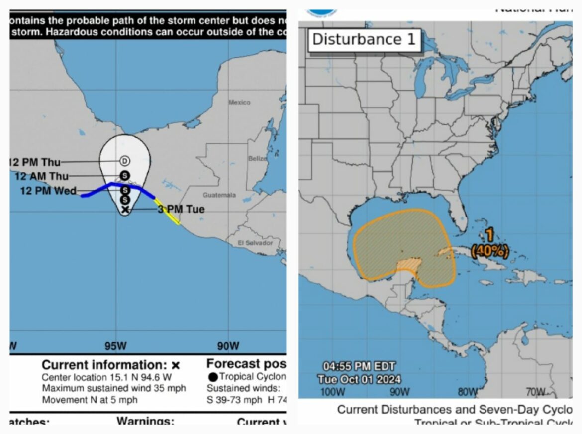 El MARN monitorea cuatro fenómenos meteorológicos que podrían tener influencia en El Salvador