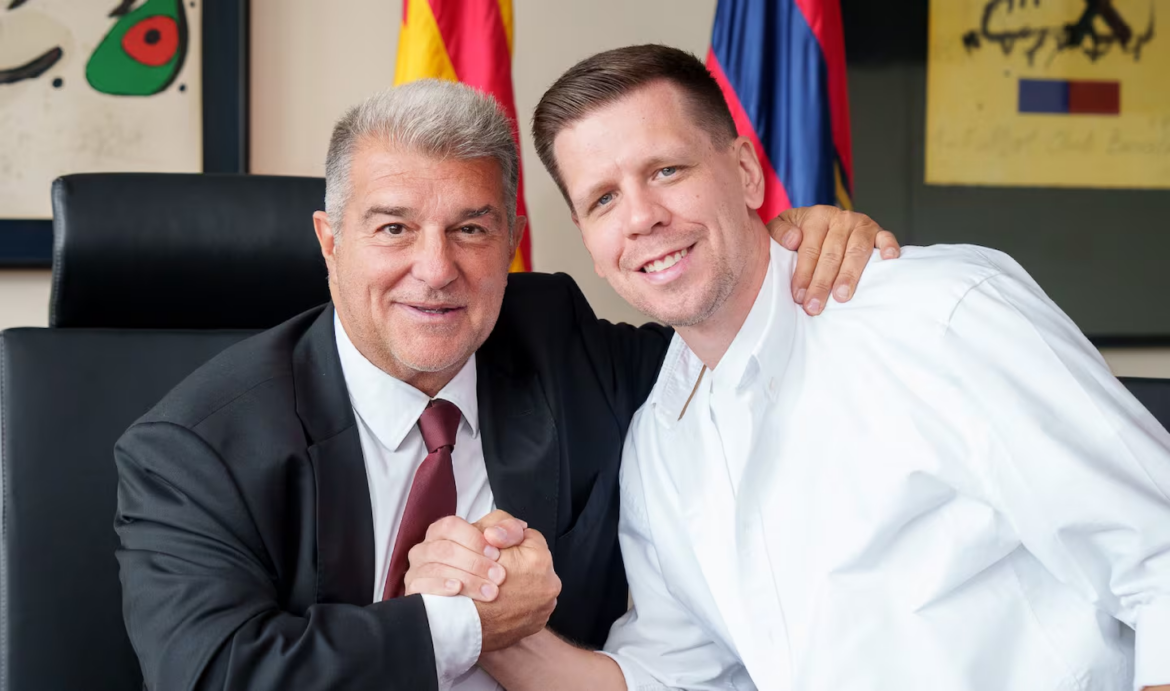 Barcelona oficializa la contratación del retirado portero Wojciech Szczęsny