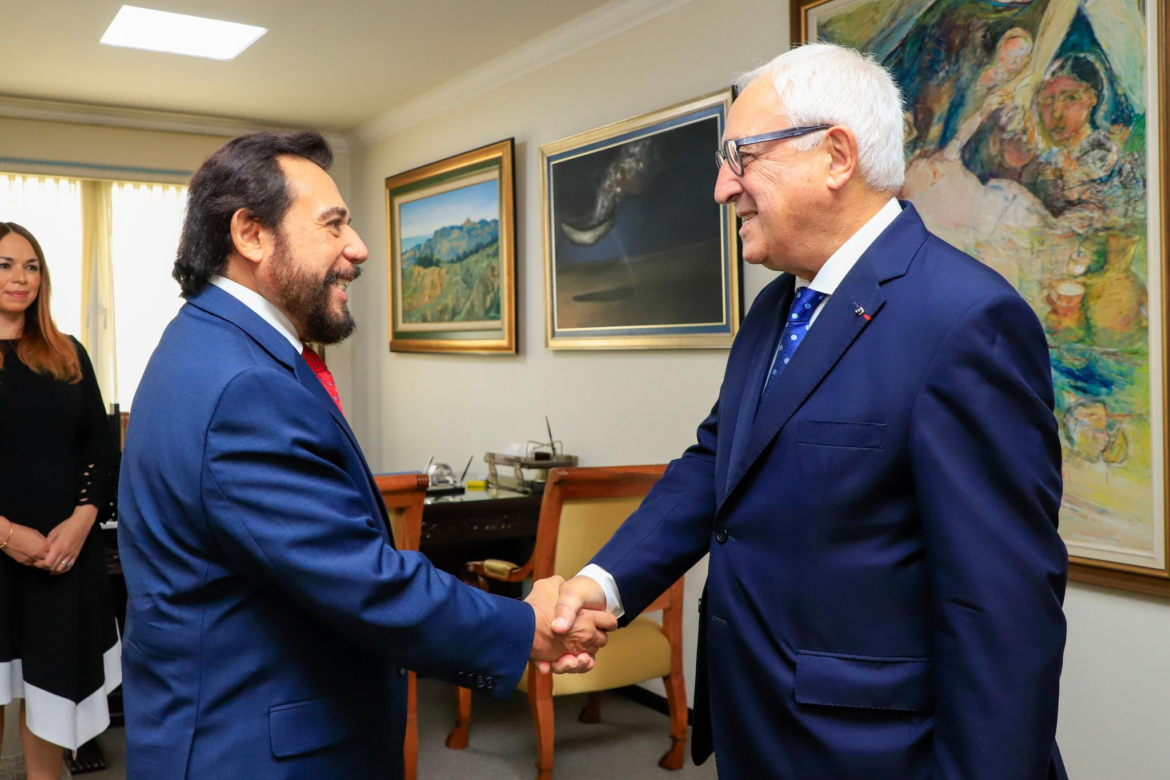 Vpdte. Ulloa se reunió con el director de European Public Law Organization
