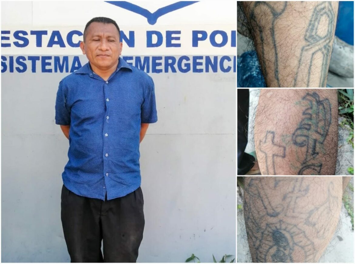 Homeboy de la 18S es capturado por extorsionar a los comerciantes en Usulután