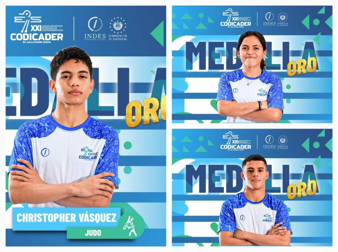 Atletas salvadoreños ya suman 24 medallas de oro en los Juegos Codicader 2024