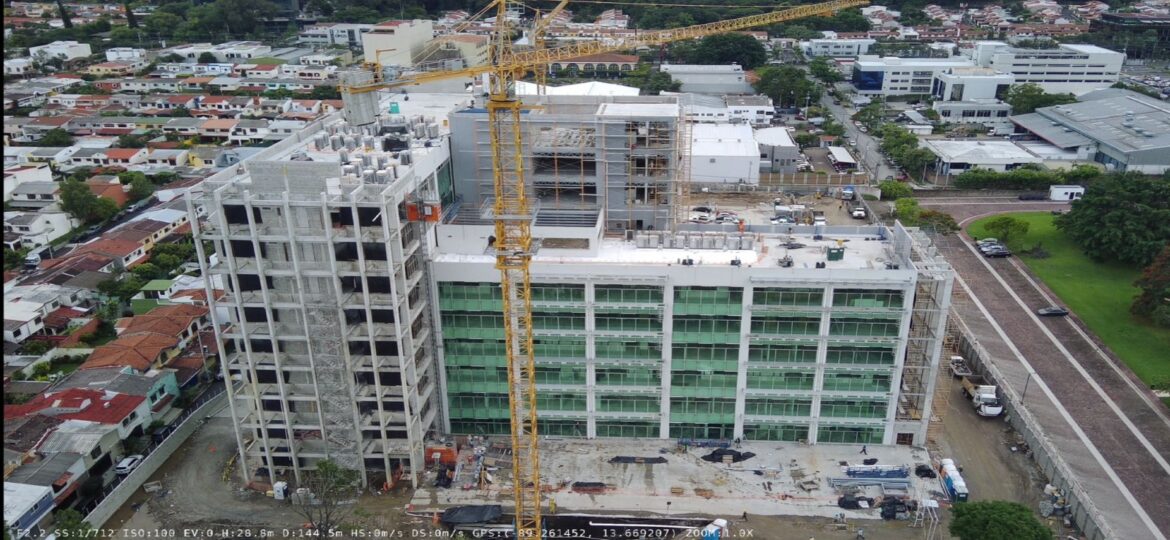 Así avanza la construcción del nuevo edificio de la FGR