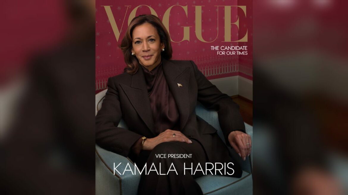 Kamala Harris protagoniza portada de revista Vogue: «La candidata de nuestros tiempos»