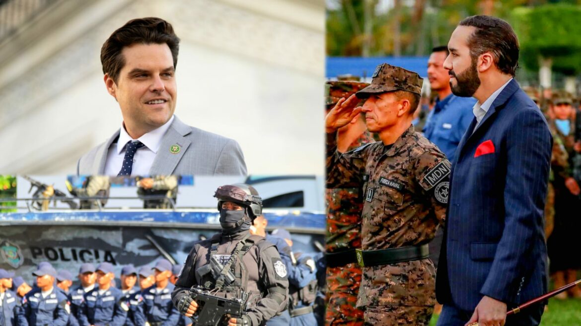 Plan para combatir pandillas en Panamá «es la BUKELEIZACIÓN de la política centroamericana», afirma congresista estadounidense Matt Gaetz