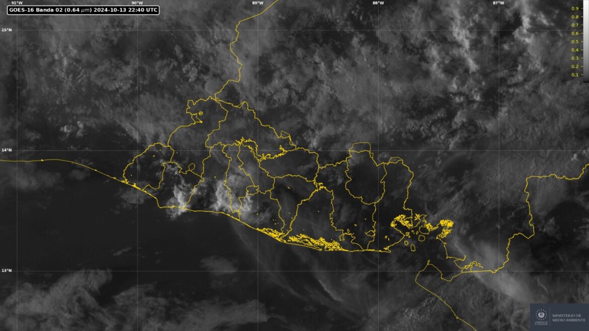 Reportan lluvias y tormentas eléctricas en territorio nacional