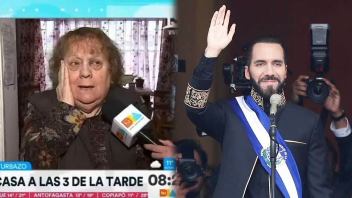 Adulta mayor asaltada en Chile agradece palabras de apoyo del presidente Bukele: «Me parece maravilloso»