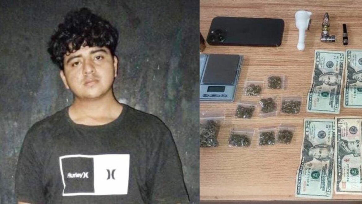 La PNC capturó a un sujeto en posesión de marihuana en Colón