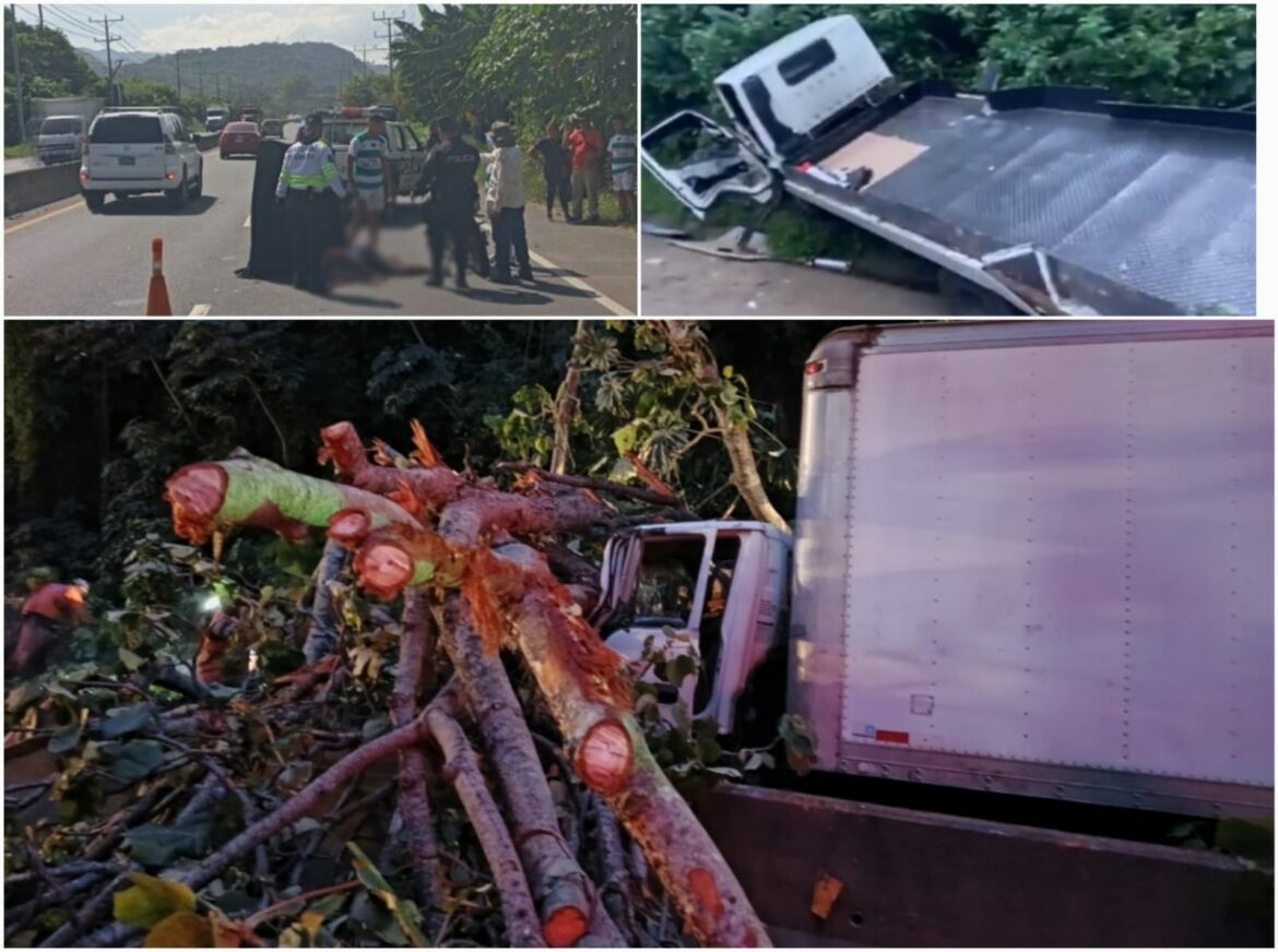 Varios accidentes de tránsito ocurrieron la tarde de este lunes en diferentes partes del país