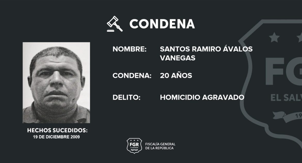 Sujeto es sentenciado a 20 años de prisión por el delito de homicidio agravado
