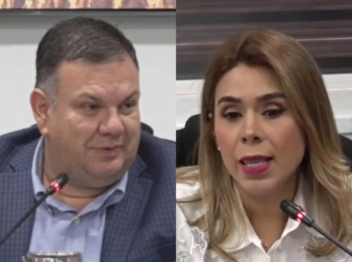 «Solo vino una vez, la que dijo que iba a venir a las sesiones del (análisis) del presupuesto (2025)», dijo el diputado Guevara refiriéndose a Marcela Villatoro
