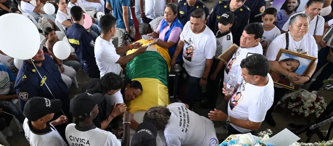 Colombia: miles acompañan el funeral de Sofía Delgado Zúñiga