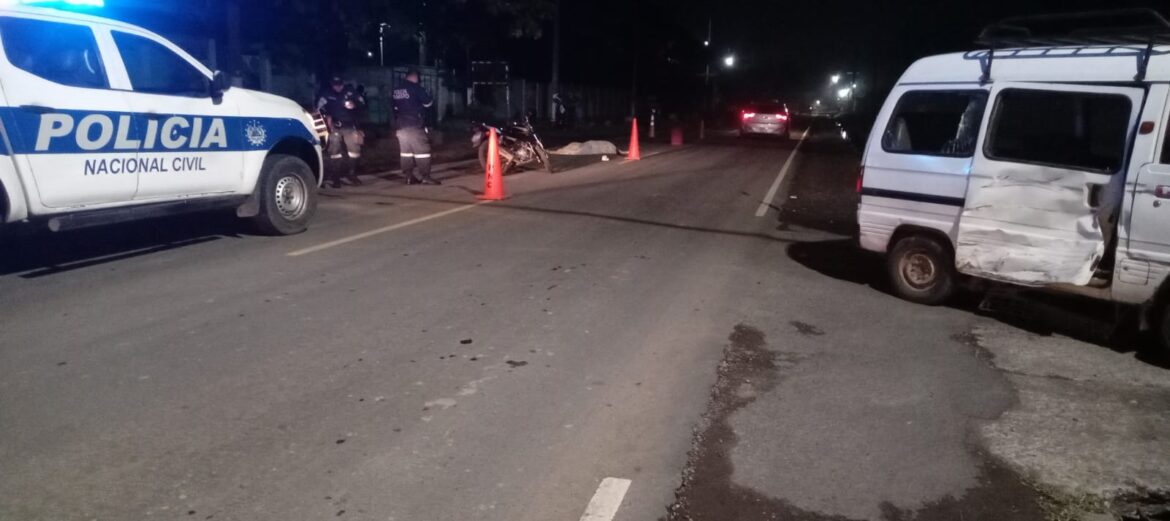 Una mujer murió tras accidente vial en carretera hacia Santa Ana