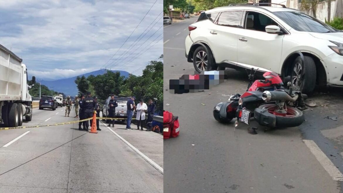 66 accidentes de tránsito dejan 45 heridos y ocho muertos en menos de 24 horas
