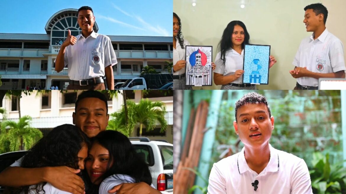 Estudiante afirma que cumplirá su meta con la beca que recibe del ITEXSAL: «Es un apoyo, nos ayudan a seguir luchando por nuestros sueños»