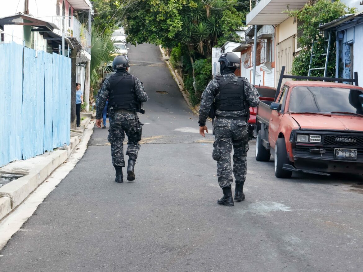 13 personas vinculadas con pandillas han sido capturadas en el cerco de seguridad en San Marcos