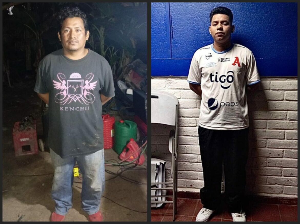 Capturan a dos pandilleros más en el Cerco de seguridad en la colonia 10 de Octubre, en San Marcos