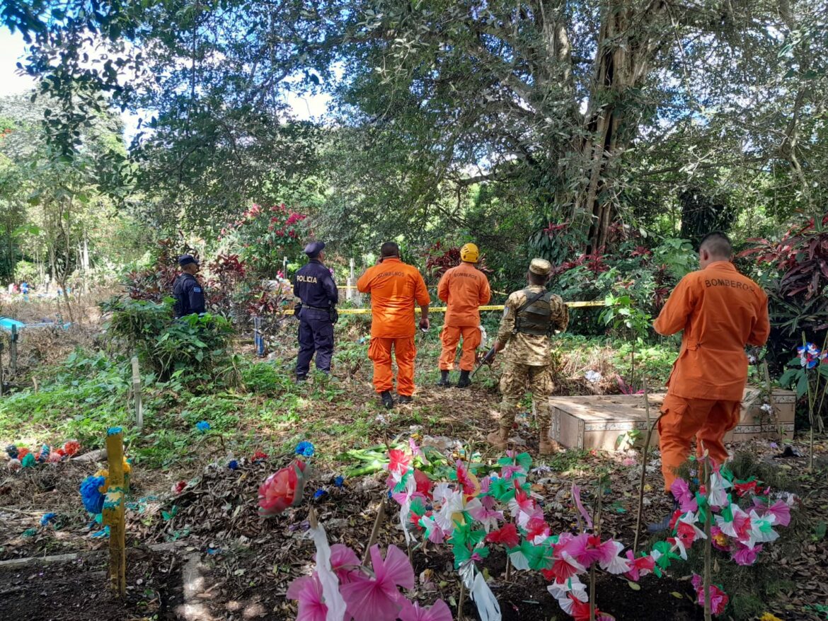 Dos personas sufrieron picaduras de abejas, en el cementerio El Guayabo, Santa Ana