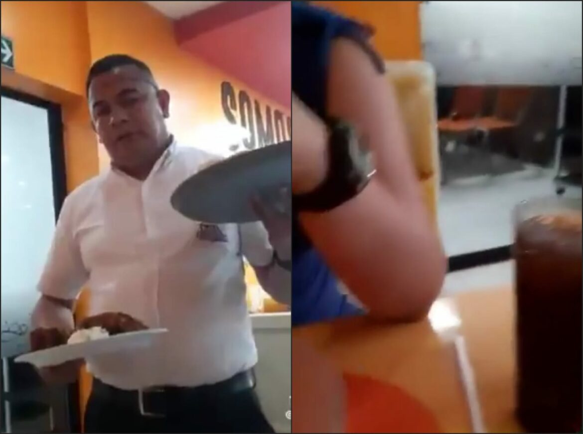 Salvadoreños se solidarizan con gerente de un restaurante de pollo frito por respuesta a comentarios prepotentes de un cliente