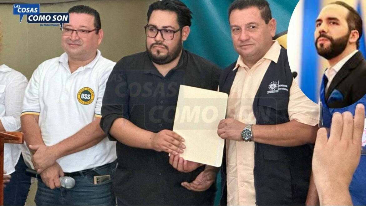 Mtro. Castro ya entregó demandas de la Unidad Sindical Salvadoreña al presidente Bukele